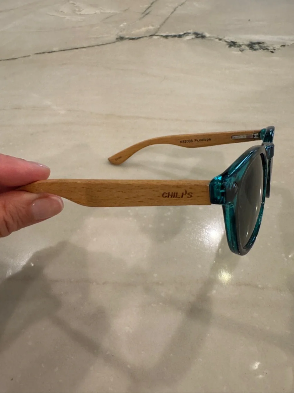 Teal Tortoiseshell Round Sunglasses for toddlers unisex